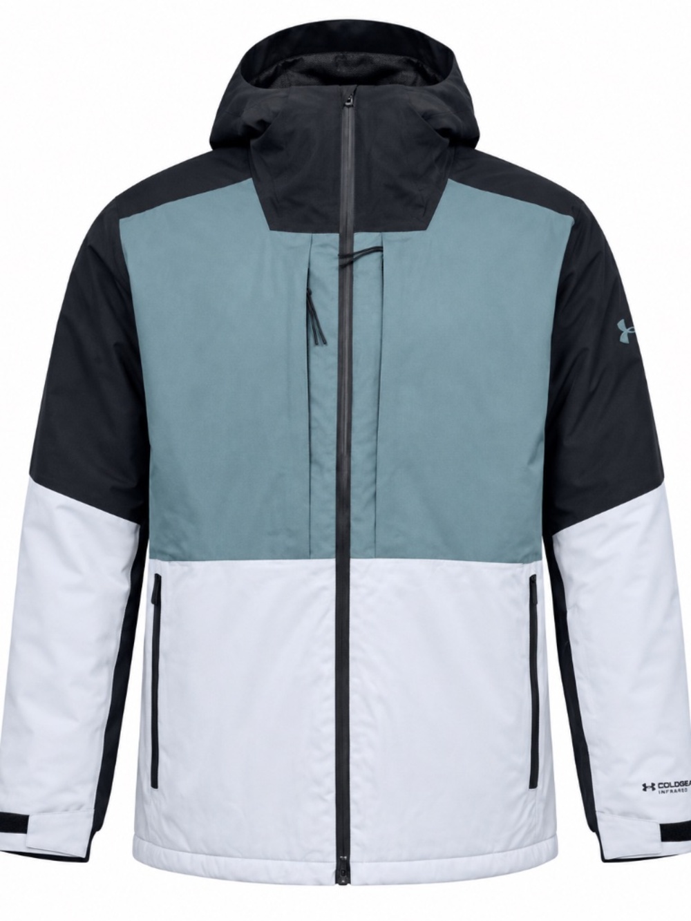 $275 Under Armour Expanse Vista ColdGear Infrared Jacket Hooded Waterproof Large